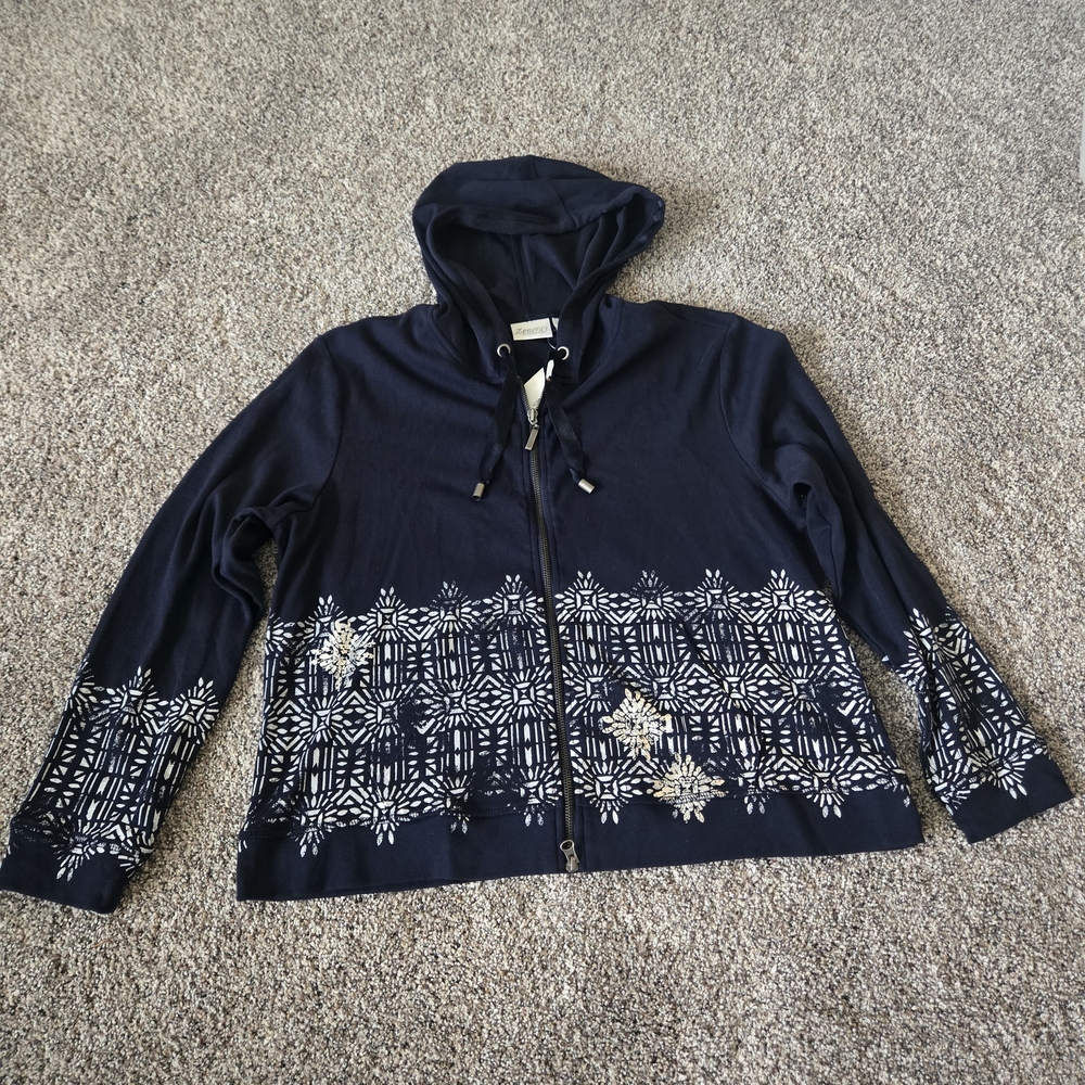 Zenergy Dark Blue Hoodie Size 3